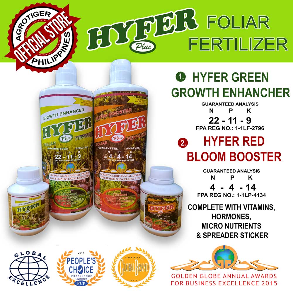 Hyfer Plus Foliar Liquid Fertilizer Products